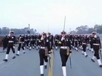 Republic Day 2023: Indian Navy contingent rehearsing for the Republic Day parade.(Instagram/@indiannavy) Republic Day 2023: Indian Navy contingent rehearsing for the Republic Day parade.(Instagram/@indiannavy)