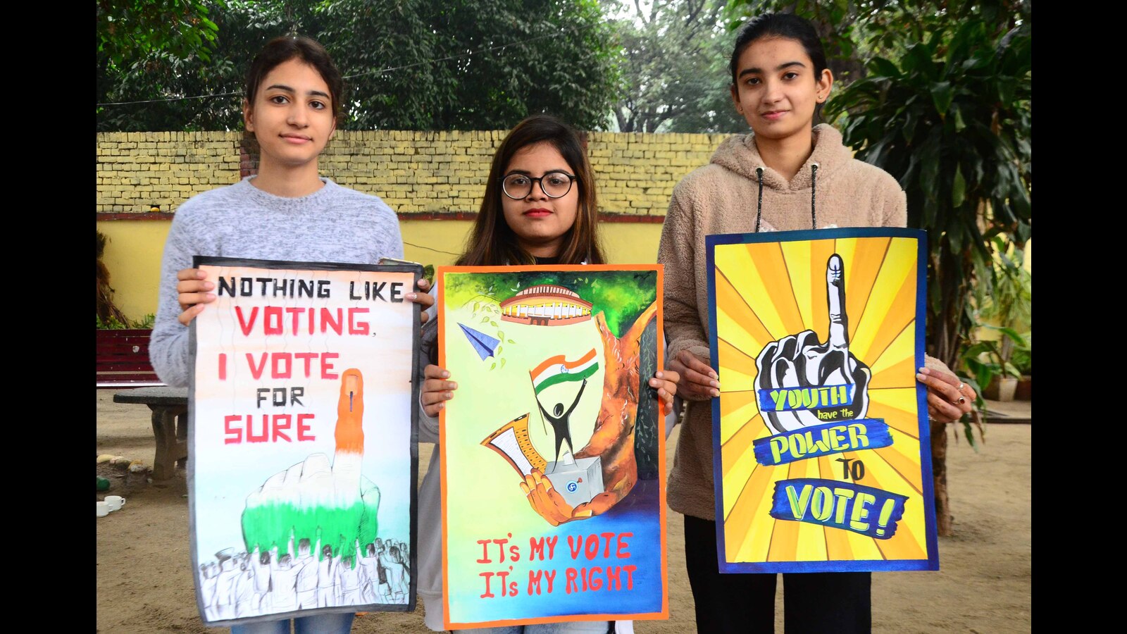 National voters day drawing/voters day poster drawing | By Easy Drawing  SAFacebook