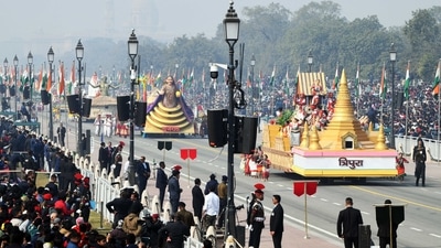 Republic Day 2023: The parade will begin at 10 am which will be broadcast live on state-run channels. (ANI) Republic Day 2023: The parade will begin at 10 am which will be broadcast live on state-run channels. (ANI)