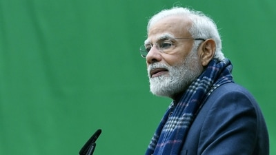 New Delhi, Jan 25 (ANI): Prime Minister Narendra Modi addressing the tableaux artists, tribal guests, NCC Cadets, and NSS Volunteers at Lok Kalyan Marg, in New Delhi on Wednesday. (ANI Photo) (ANI/PIB) New Delhi, Jan 25 (ANI): Prime Minister Narendra Modi addressing the tableaux artists, tribal guests, NCC Cadets, and NSS Volunteers at Lok Kalyan Marg, in New Delhi on Wednesday. (ANI Photo) (ANI/PIB)