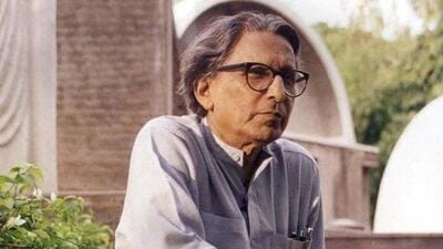 Indian architect Balkrishna Vithaldas Dosh passed away aged 95 in Ahmedabad (Twitter Photo) Indian architect Balkrishna Vithaldas Dosh passed away aged 95 in Ahmedabad (Twitter Photo)