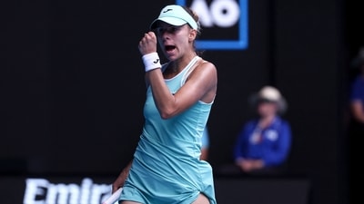 Magda Linette (AFP) Magda Linette (AFP)