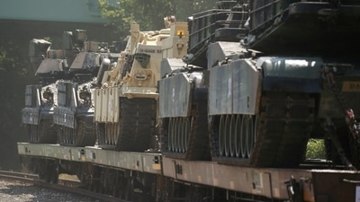 Abrams tanks. (File image) (REUTERS)