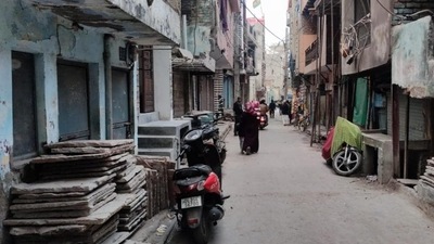 The lane where the incident took place. (HT Photo) The lane where the incident took place. (HT Photo)
