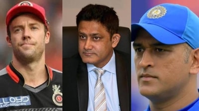 AB De Villiers: Anil Kumble; MS Dhoni AB De Villiers: Anil Kumble; MS Dhoni