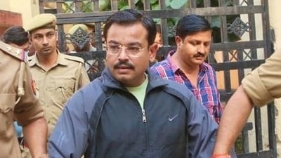 Ashish Mishra, son of Union minister of state for home Ajay Mishra Teni. (HT PHOTO.) Ashish Mishra, son of Union minister of state for home Ajay Mishra Teni. (HT PHOTO.)