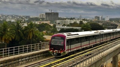 Officials will be working out the plan for extending the purple line beyond Kengeri. (Ajay Aggarwal/HT Photo) Officials will be working out the plan for extending the purple line beyond Kengeri. (Ajay Aggarwal/HT Photo)