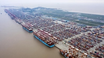 This paper aims to understand the importance of Bangladesh’s Chattogram and Mongla seaports in advancing the country’s economic interests and facilitating regional commerce. (Bloomberg (Representative Image)) This paper aims to understand the importance of Bangladesh’s Chattogram and Mongla seaports in advancing the country’s economic interests and facilitating regional commerce. (Bloomberg (Representative Image))