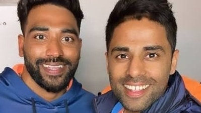 Mohammed Siraj(left) and Suryakumar Yadav (Twitter) Mohammed Siraj(left) and Suryakumar Yadav (Twitter)