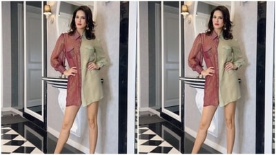 “Love you all,” Sunny captioned her pictures as she posed in an indoor setup and looked stunning as usual. (Instagram/@sunnyleone) “Love you all,” Sunny captioned her pictures as she posed in an indoor setup and looked stunning as usual. (Instagram/@sunnyleone)