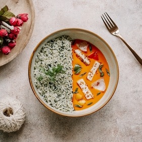 Spinach rice pepper pesto (Rainmaker Consults) Spinach rice pepper pesto (Rainmaker Consults)