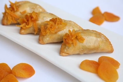 Apricot and Gooseberry Gujiya Apricot and Gooseberry Gujiya
