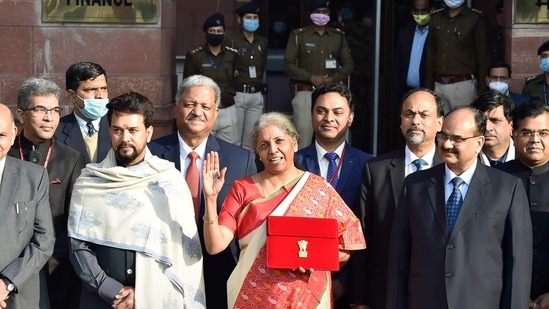 The first paperless budget was presented on February 1, 2021 (Ajay Aggarwal / HT Photo) The first paperless budget was presented on February 1, 2021 (Ajay Aggarwal / HT Photo)
