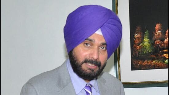 As of now there is no official confirmation about the release of former state Congress chief Sidhu. (HT file photo)
