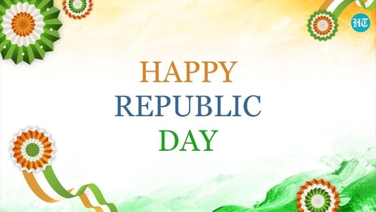 Wish your loved ones this Republic Day with these best wishes, images, messages and patriotic quotes. (HT Photo)