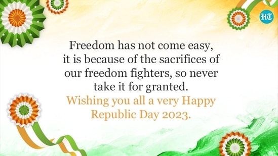 Republic Day is celebrated annually on January 26. (HT Photo)