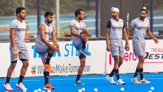 Team India will take on Japan in the 34th match of the FIH Men's Hockey World Cup 2023 on Thursday..(PTI)