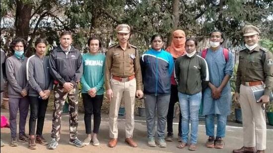 The Chhattisgarh Police recruited 13 transgender people as constables in 2021. (HT PHOTO)