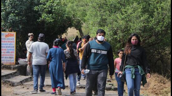The department officials will also have 24 hour patrolling and install 10 additional CCTV at the entry and exit road. (RAVINDRA JOSHI/ HT PHOTO)