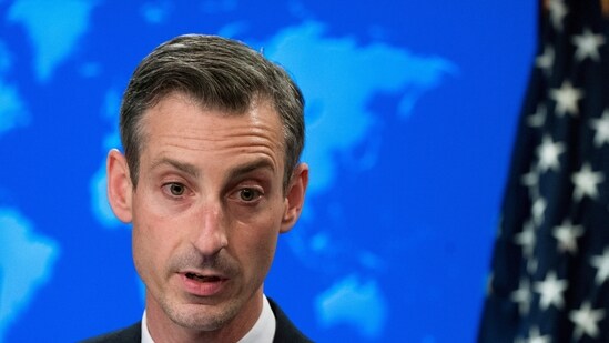 U.S. State Department spokesperson Ned Price.(REUTERS)