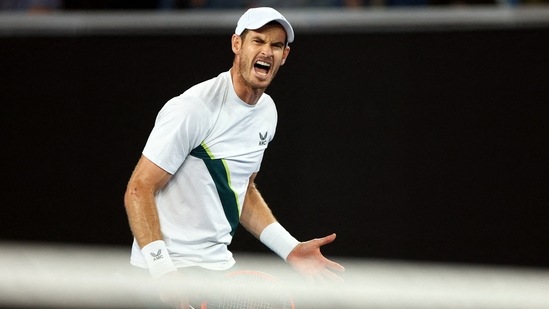 Britain's Andy Murray shares he has a ‘tough game’ while dropping his daughter at school.(REUTERS)