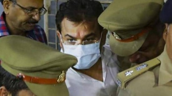 Ashish Mishra was arrested on October 9, 2021. (HT PHOTO) Ashish Mishra was arrested on October 9, 2021. (HT PHOTO)