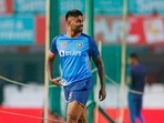 India's Suryakumar Yadav during a practice session ahead of the 1st T20 match against New Zealand, at JSCA International Stadium Complex, in Ranchi on Thursday. India's Suryakumar Yadav during a practice session ahead of the 1st T20 match against New Zealand, at JSCA International Stadium Complex, in Ranchi on Thursday.