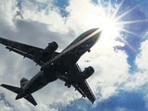The flight landed at 9:45am and was given clearance to depart at 1:40pm. The flight landed at 9:45am and was given clearance to depart at 1:40pm.