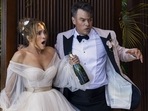 Jennifer Lopez and Josh Duhamel star in the romantic comedy Shotgun Wedding. Jennifer Lopez and Josh Duhamel star in the romantic comedy Shotgun Wedding.