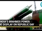 INDIA'S BRAHMOS POWER AT DISPLAY ON REPUBLIC DAY
