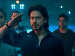Shah Rukh Khan in a still from the trailer. Shah Rukh Khan in a still from the trailer.