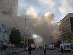Russia-Ukraine War: Ukraine declares air raid alert, air defences shoot down missiles. Russia-Ukraine War: Ukraine declares air raid alert, air defences shoot down missiles.