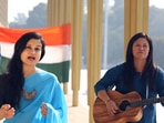 US Officers Raghavan (flute) and Stephanie (guitar) team up with Pavithra Chari.
