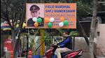 a large board has been dedicated to field marshal Sam Manekshaw, who was the Chief of the Army Staff during the 1971 Indo-Pak War. (Sunil Ghosh/HT Photo) a large board has been dedicated to field marshal Sam Manekshaw, who was the Chief of the Army Staff during the 1971 Indo-Pak War. (Sunil Ghosh/HT Photo)