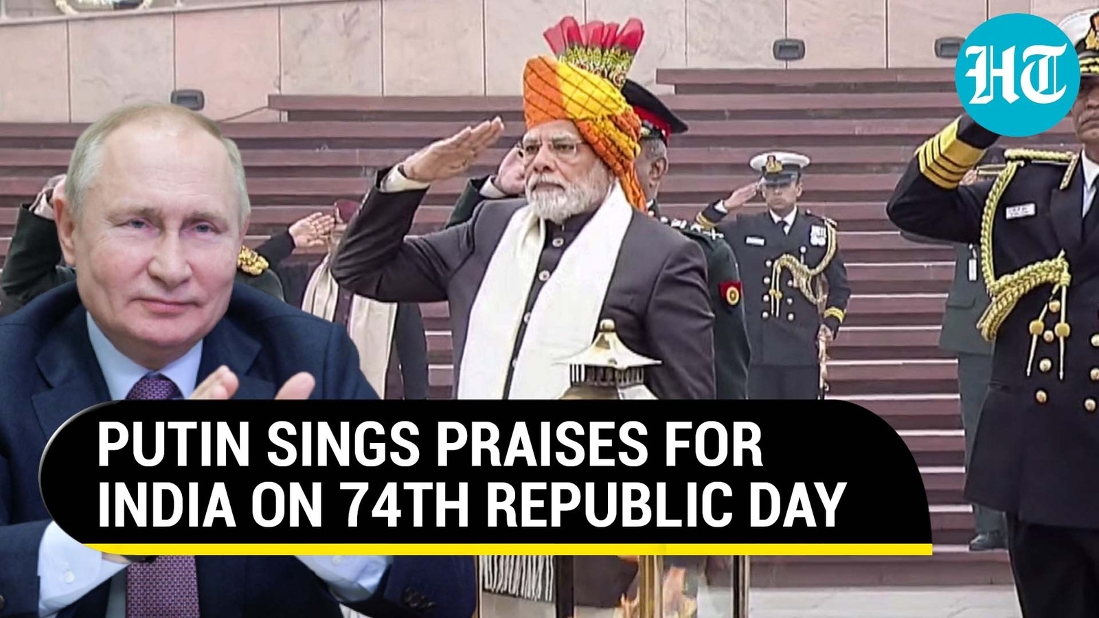 Putin praises India on Republic Day; Congratulates President Murmu and ...