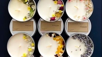 Choose your wax: There are many different types of wax available for candle making, including paraffin, soy, beeswax, and palm wax. Each type has its own properties, so it's important to choose the right wax for your project. For example, soy wax is eco-friendly, while beeswax is known for its long burn time and sweet honey scent. Paraffin wax is the most commonly used, it is easy to find and it is affordable. (Pexels)
