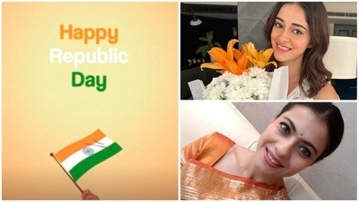 On the occasion of the 74th Republic Day, several Bollywood celebrities like Kareena Kapoor Khan, Priyanka Chopra, and Kajol among other big names, took to social media to extend their heartfelt wishes. (Instagram) On the occasion of the 74th Republic Day, several Bollywood celebrities like Kareena Kapoor Khan, Priyanka Chopra, and Kajol among other big names, took to social media to extend their heartfelt wishes. (Instagram)