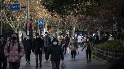 China Covid deaths: China says Covid deaths down by nearly 80 percent. (Bloomberg) China Covid deaths: China says Covid deaths down by nearly 80 percent. (Bloomberg)