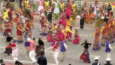 This was the second time that the dancers of the cultural programme were selected through a nationwide competition, (Video grab) This was the second time that the dancers of the cultural programme were selected through a nationwide competition, (Video grab)