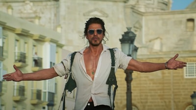 Pathaan box office day 1 collection: Shah Rukh Khan's film mints ₹53 crore in India. Pathaan box office day 1 collection: Shah Rukh Khan's film mints ₹53 crore in India.