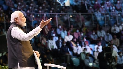Prime Minister Narendra Modi will intteract with students, teachers and parents in Pariksha Pe Charcha 2023 (ANI Photo) Prime Minister Narendra Modi will intteract with students, teachers and parents in Pariksha Pe Charcha 2023 (ANI Photo)