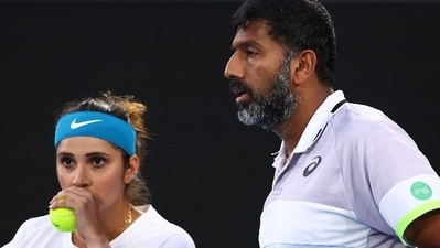 Sania Mirza and Rohan Bopanna (Twitter) Sania Mirza and Rohan Bopanna (Twitter)