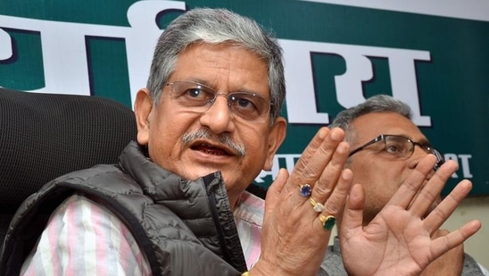 JD-U national president Rajiv Ranjan alias Lalan Singh. (File Photo/PTI)