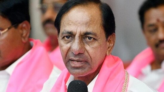Telangana Chief Minister K Chandrasekhar Rao. (File image)
