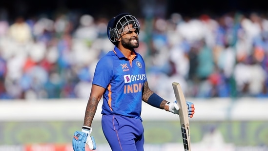 Suryakumar scored 31 and 14 runs in the three-match ODI series against New Zealand(ANI)