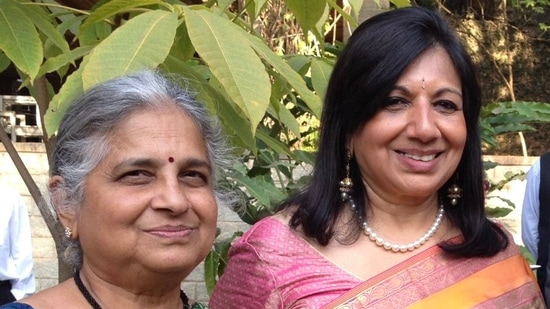 Several other notable people like former Karnataka chief minister S M Krishna and writer S L Bhyrappa were also awarded the Padma Bhushan.(@kiranshaw/Twitter)