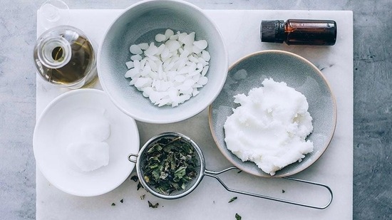 Gather your materials: To make your own candles, you'll need a few basic supplies such as wax, wick, fragrance, or essential oils, and candle-making equipment such as a double boiler or a crockpot, a thermometer, and wick stickers or wick holders. You can also use various types of containers like jars, tins, and molds to hold your candle.(Pinterest)