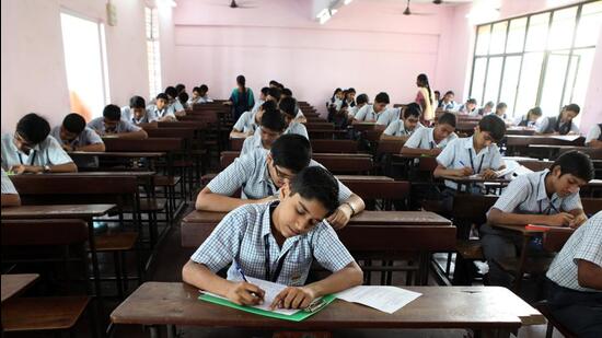 To provide psycho-social support to students, teachers, and families to overcome the stresses of examinations, an initiative by the ministry of education, Manodarpan, was started during the Covid-19 outbreak (Hindustan Times/Representative Image)