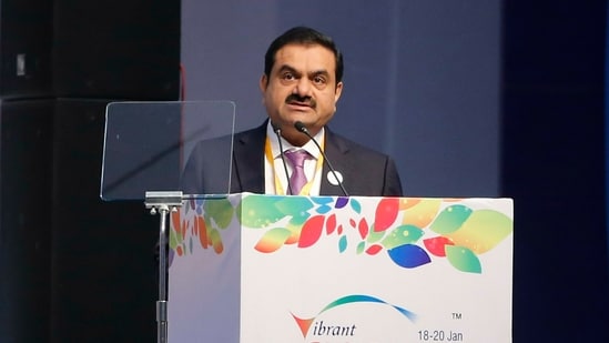 Adani Group vehemently objected Wednesday to allegations by short-selling firm Hindenburg Research that caused shares in its companies to plunge by as much as 8%.(AP)