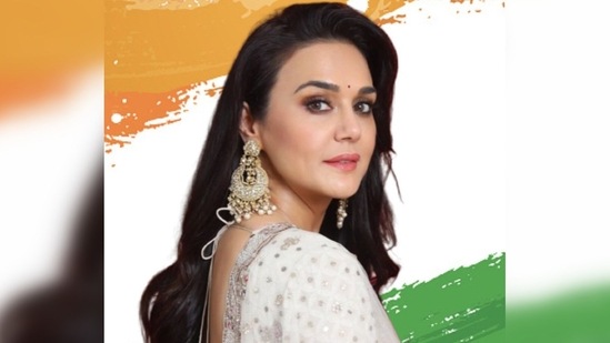 Preity Zinta posted a picture of herself and captioned it, "Happy Republic Day to all my fellow Indians. Jai Hind." (Instagram)